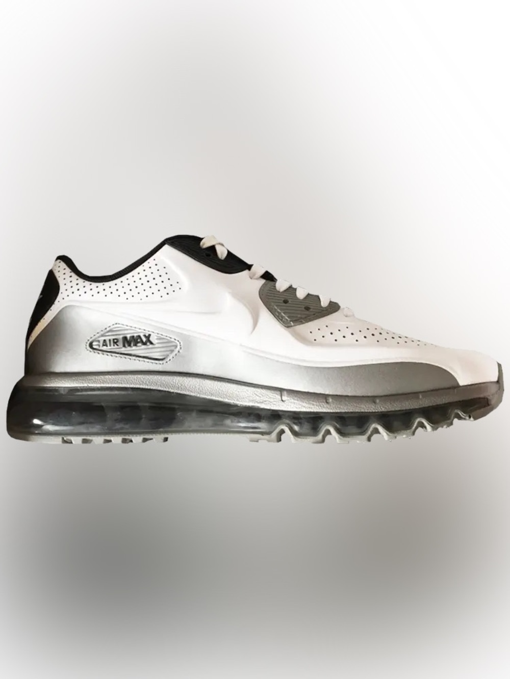 Nike air Max 90–2014 LTR QS sneakers white leather men’s size 8.5